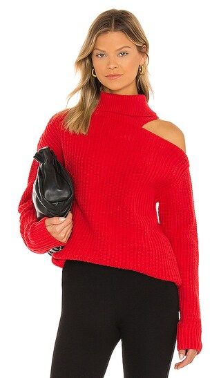 Sepulveda Sweater in Cherry Red | Revolve Clothing (Global)