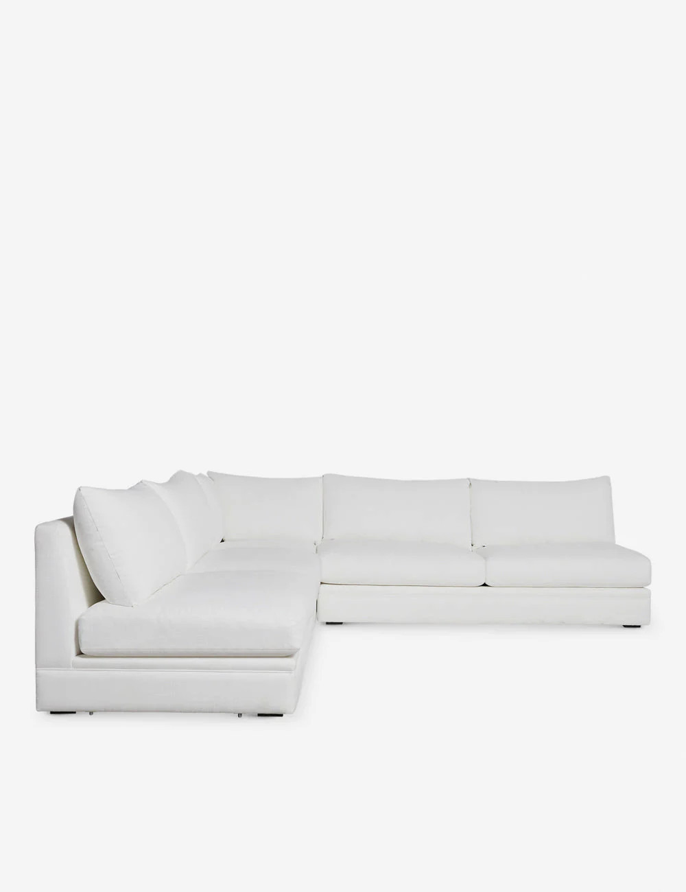 Winona Armless Corner Sectional Sofa | Lulu and Georgia 