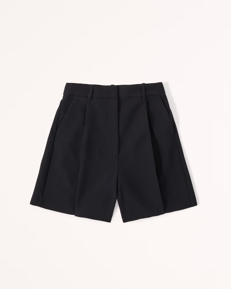 Women's Ultra High Rise Tailored Short | Women's Sale | Abercrombie.com | Abercrombie & Fitch (UK)