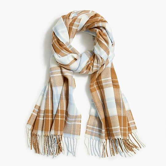 Classic plaid scarf | J.Crew Factory