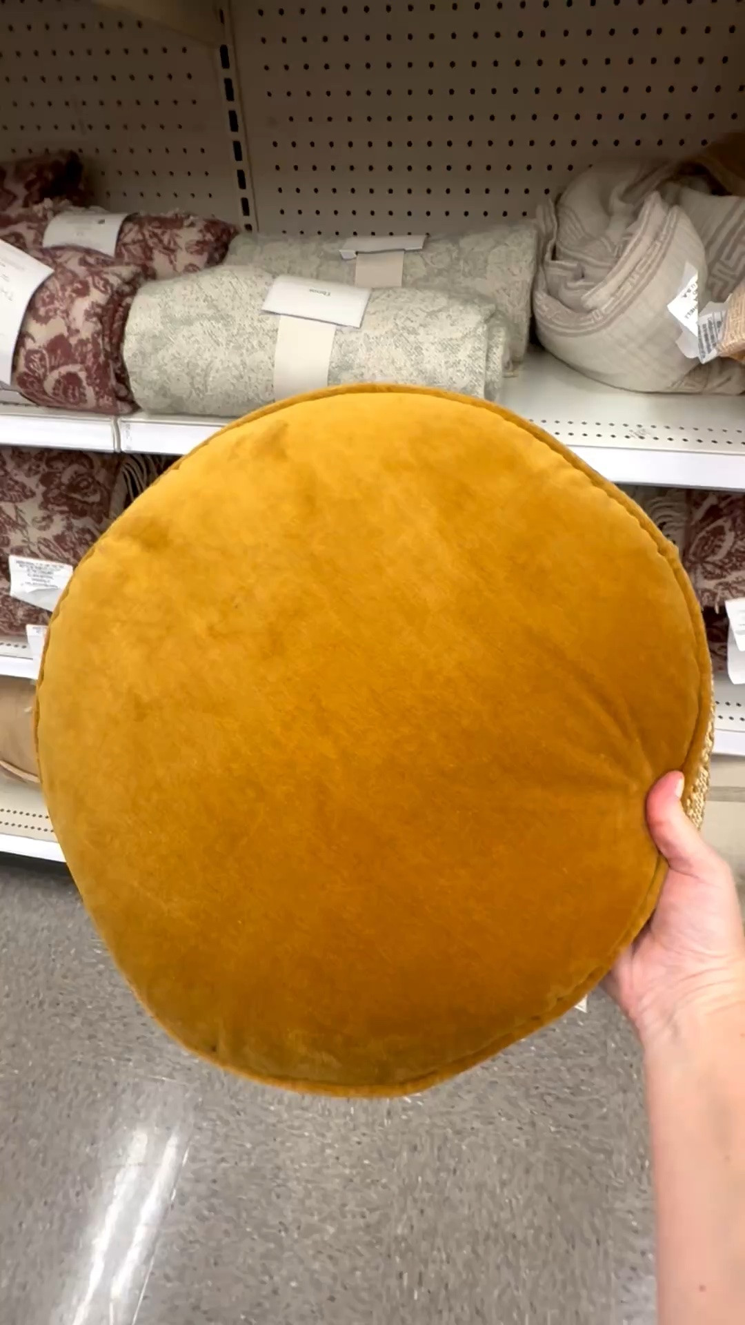 Adding a velvet pillow to your home decor is always a good idea, especially when it’s round and in the fall. 🍂

This one is such a gorgeous camel color, and has a cute round shape. The edging has piping and a ribbon-like feel which adds a touch of chic. Also available in light blue.

#fallpillows #fallhomedecor #fallvelvetpillows #target #throwpillowsforfall #roundvelvetpillows #chicfallhomedecor #jeweltonepillows

#LTKHome #LTKSeasonal