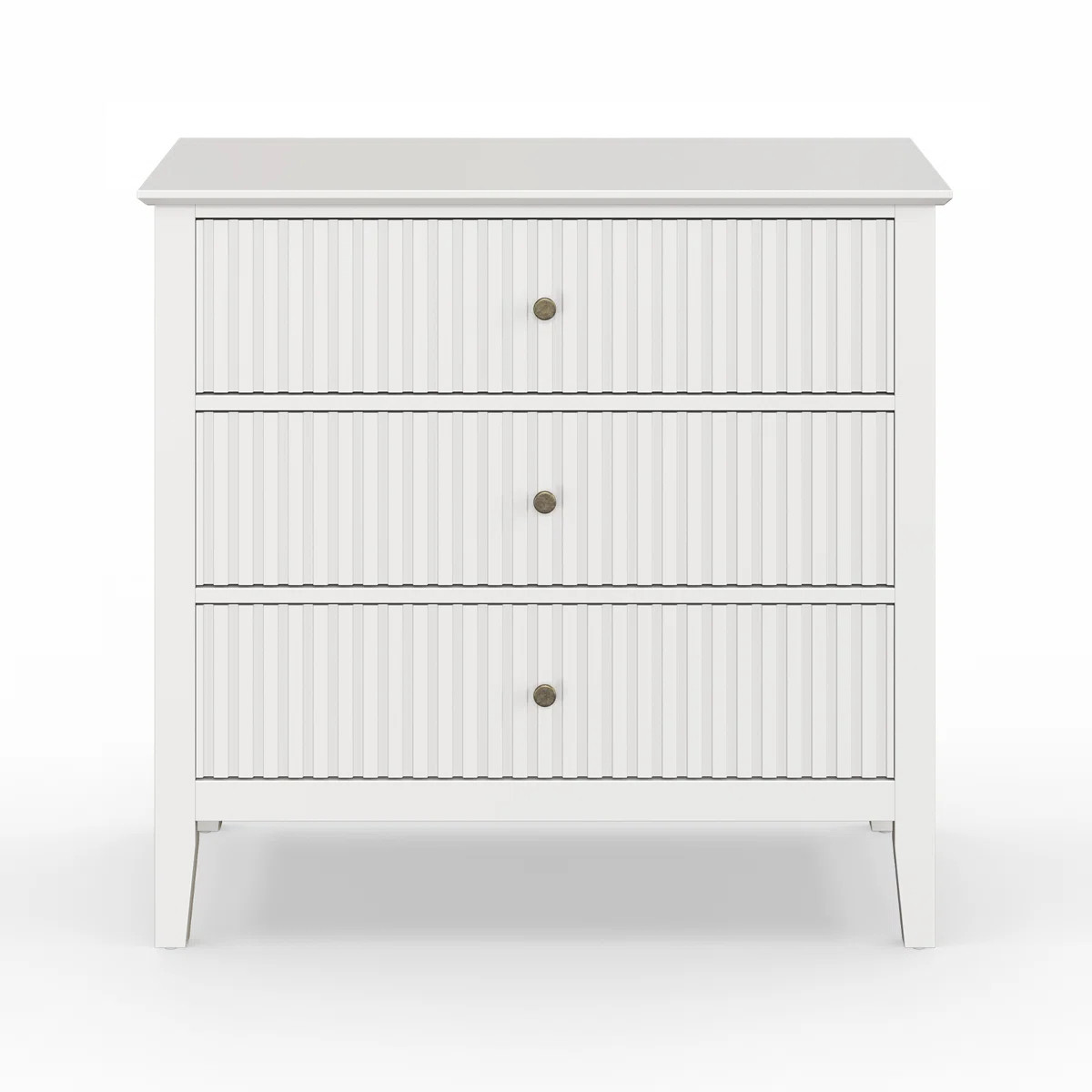 Amberrae Large 3 Drawer Dresser, Wide Chest of Drawers | Wayfair North America