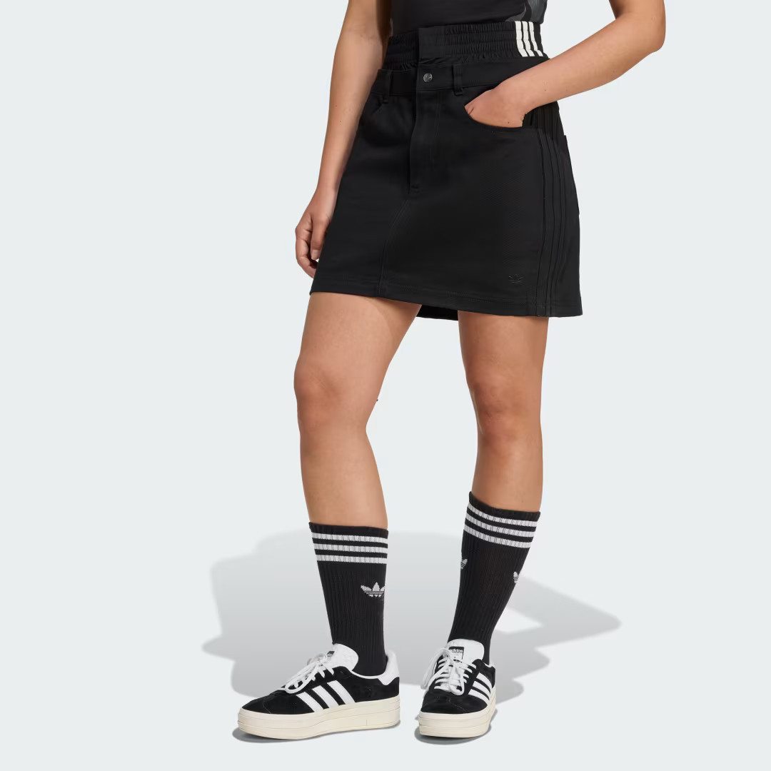 adidas Firebird Utility Mini Skirt Black 6 Womens | adidas (US)