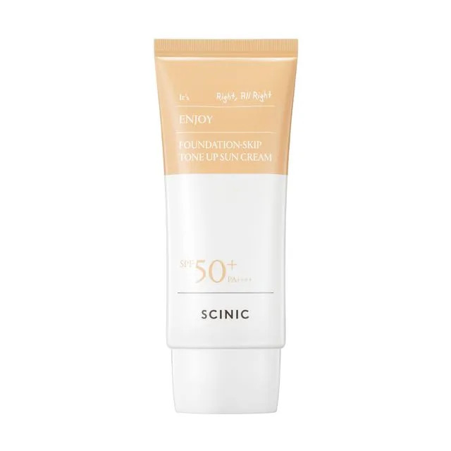 SCINIC - Enjoy Foundation-Skip Tone Up Sun Cream | YesStyle Global