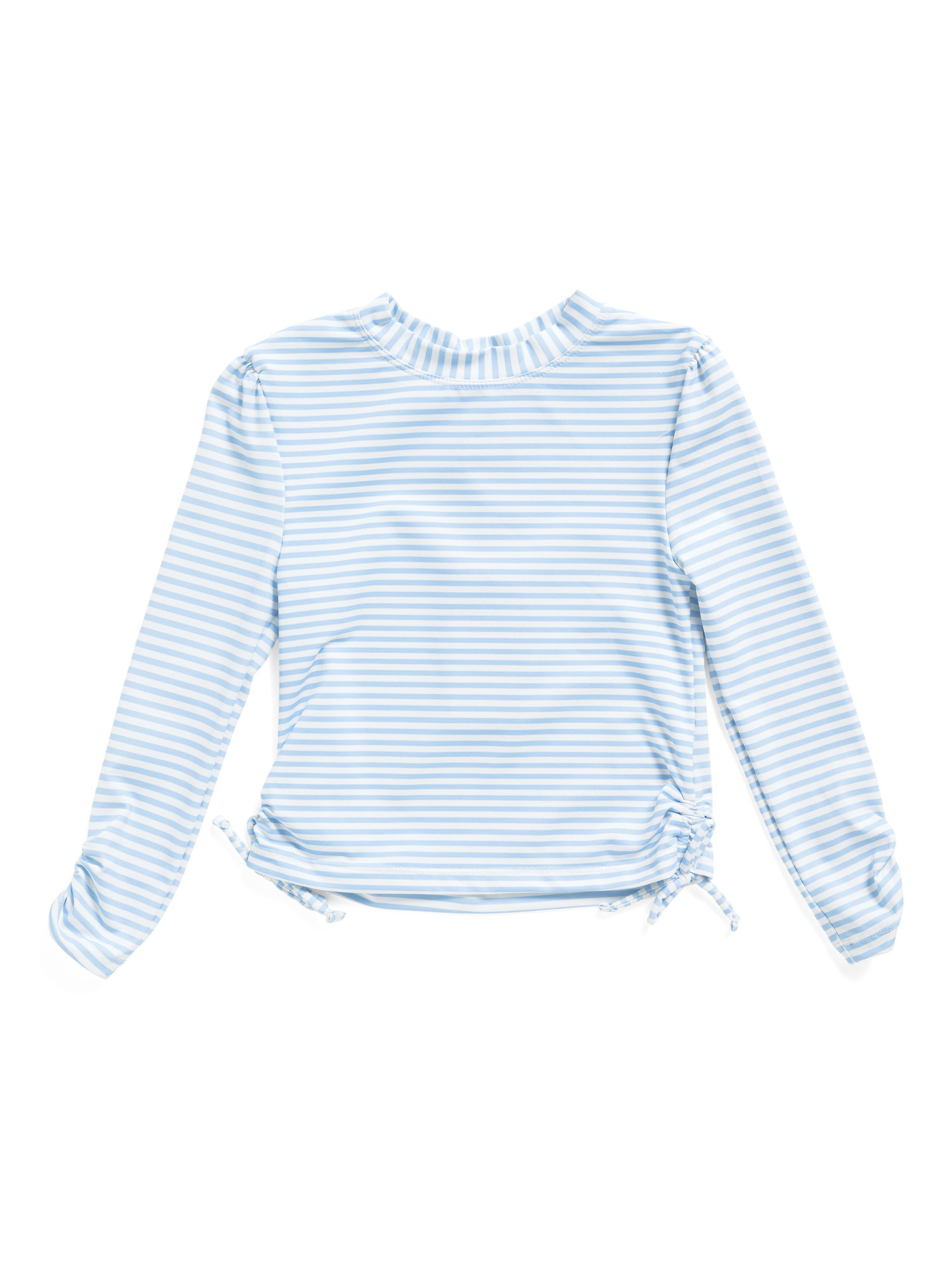 Girls Cornflower Stripe Long Sleeve Rash Top | Toddler Girls (2t-5t) | Marshalls | Marshalls