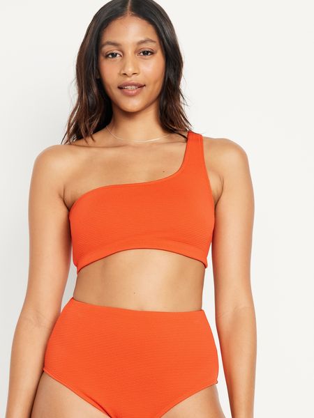 One-Shoulder Bikini Swim Top | Old Navy (US)