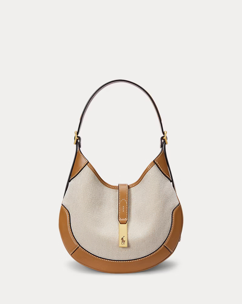 Polo ID Canvas Small Shoulder Bag | Ralph Lauren (UK)