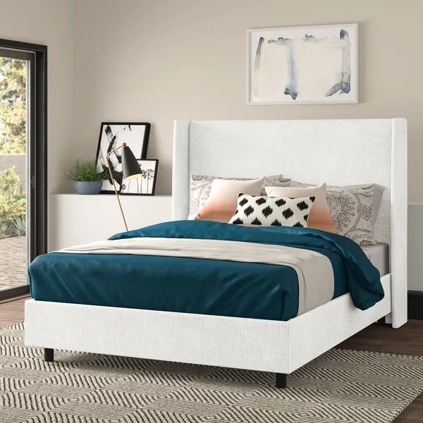 Holst Queen Upholstered Low Profile Standard Bed | Wayfair North America