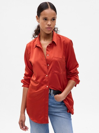 Satin Shirt | Gap (CA)
