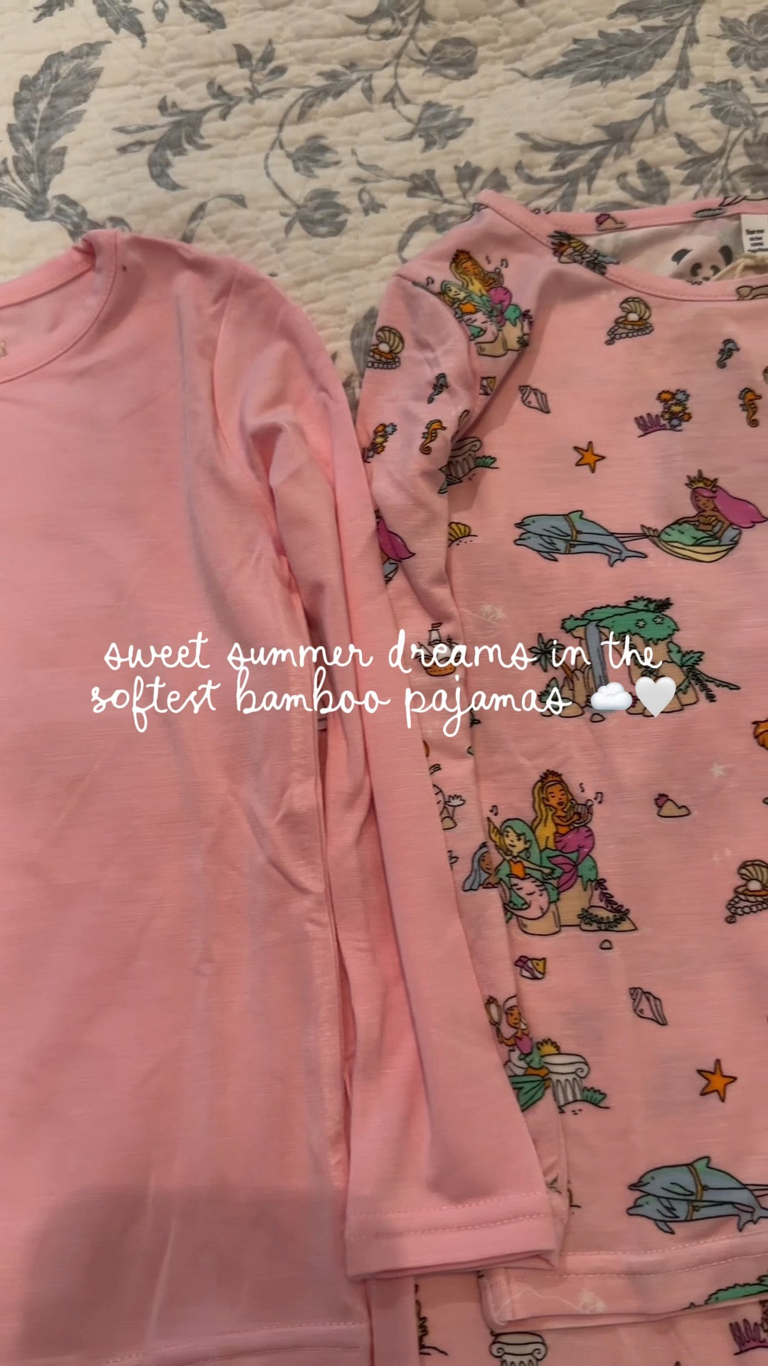 Summer calls for lightweight, breathable pajamas, and these from BellaBu Bear are some of our favorites ☀️☁️🩷

The bamboo fabric is unbelievably soft, stretchy, and helps keep little ones comfortable on warm summer nights! I also love that they have the cutest prints and classic solids too🌸my daughter is obsessed with the mermaid print🧜🏼‍♀️ and I love that they are made to fit longer as your child grows, which is always a win! 

If you've been looking for high quality bamboo pajamas for your little one, these are definitely worth checking out! I'll link our favorites below🧸✨

Have you tried bamboo pajamas yet?

#pajamas #pjs #loungewear #kidspjs #kidspajamas #babypajamas #babypjs #toddlerpajamas #toddlerpjs #bamboo #bamboopajamas #summer #summerstyle #summeroutfits #spring #springstyle #kids #kid #kidsstyle #kidstyle #kidsclothes #kidsoutfits #toddlers #toddler #toddlerstyle #toddlersstyle #toddlerclothes #toddleroutfits #toddlerfashion #baby #babyclothes #babystyle #babyfashion #boy #boyclothes #boystyle #girl #girlclothes #girlstyle #bows #naturalfibers #lowtox #lowtoxliving #crunchymama #grandmillenial #grandmillenialstyle #shopsmall #smallbusiness #preppy #preppystyle #classic #classicstyle #bellabubear #sponsored @Bellabu Bear

#LTKKids #LTKBaby #LTKmomlife