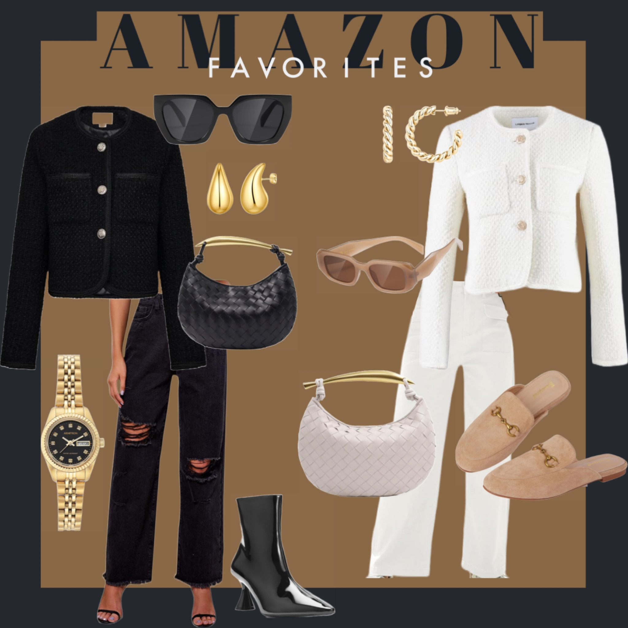 Amazon Fall Favorites 

Luxury for less, affordable luxury, workwear, it girl, old money, fall outfit, Amazon fashion, classic style, elevated style, sophisticated style, Sardine Intrecciato, Bottega Veneta, Celine

#LTKstyletip #LTKworkwear #LTKover40