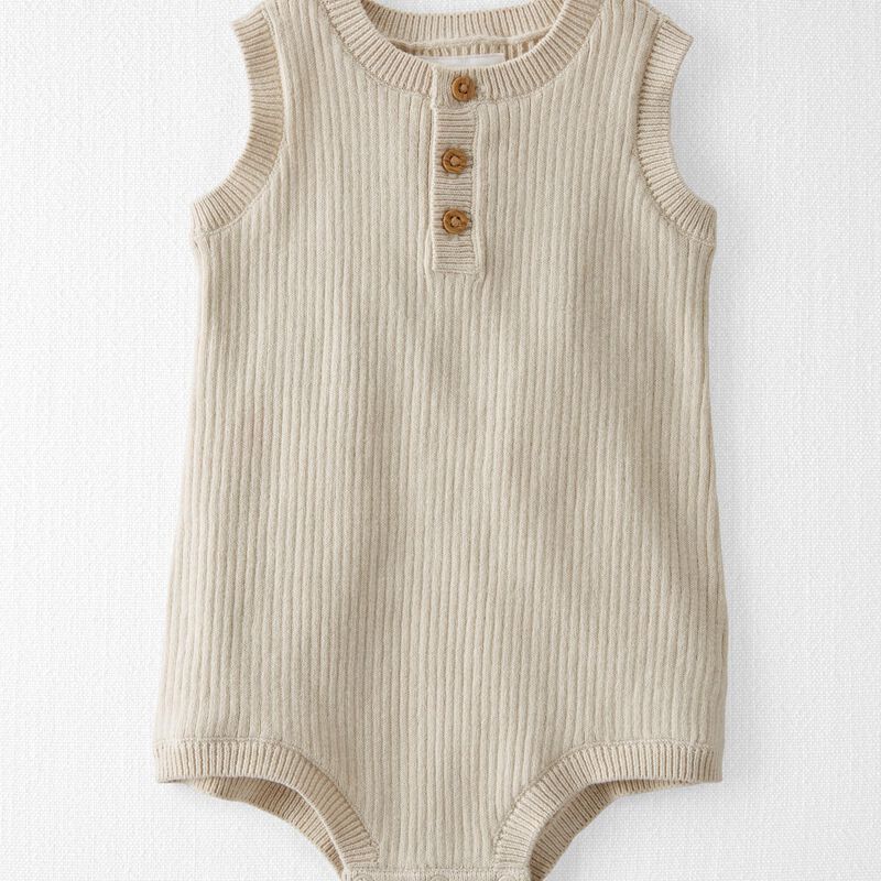 Baby Organic Cotton Sweater Knit Bubble | Carter's