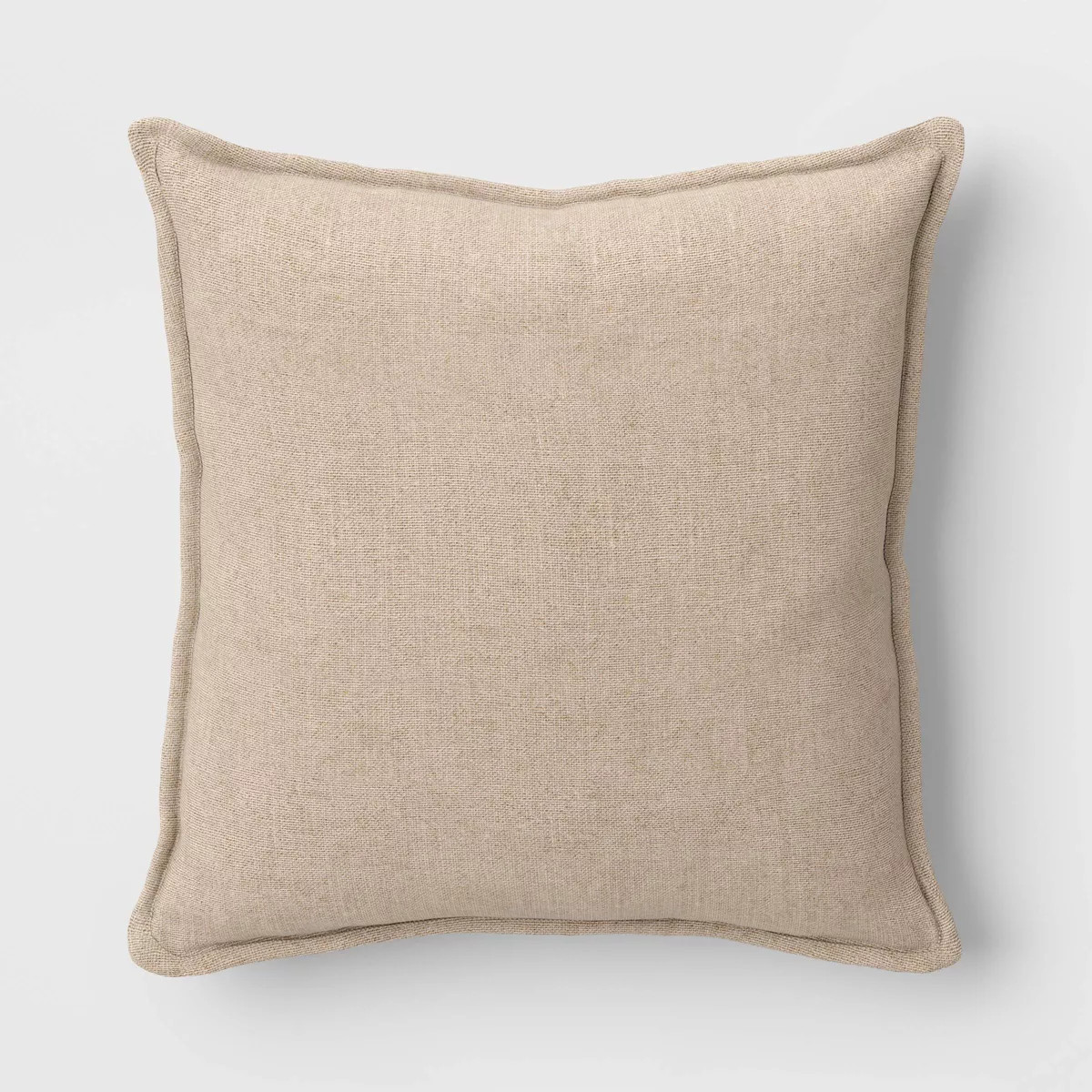 Square Linen Throw Pillow with Flange - Threshold™ | Target
