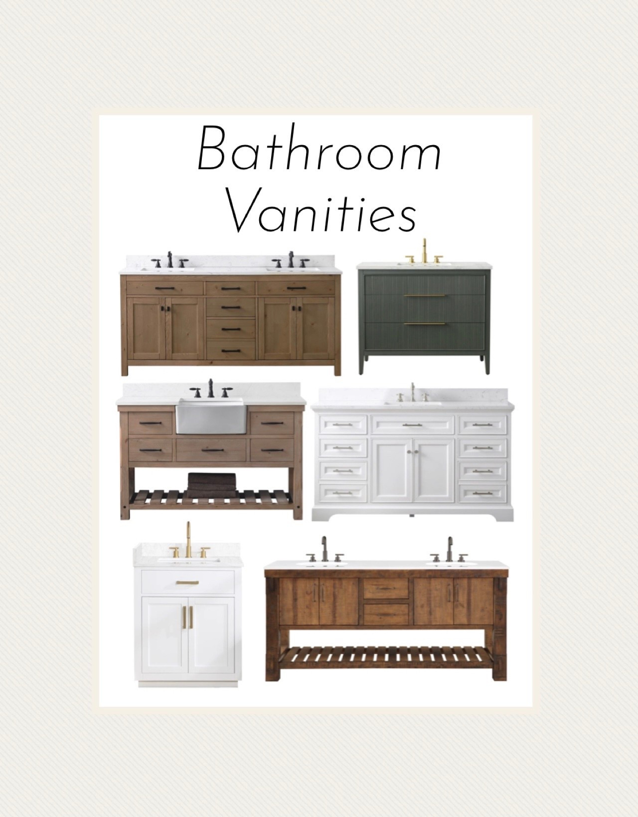 Beautiful bathroom vanities 

#bathroom #vanity 

#LTKHome