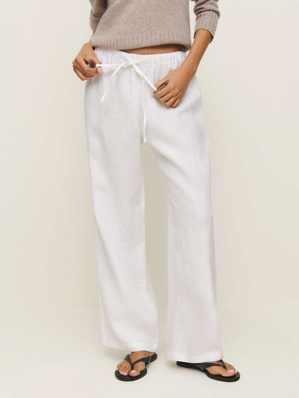 Olina Linen Pant | Reformation (Global)