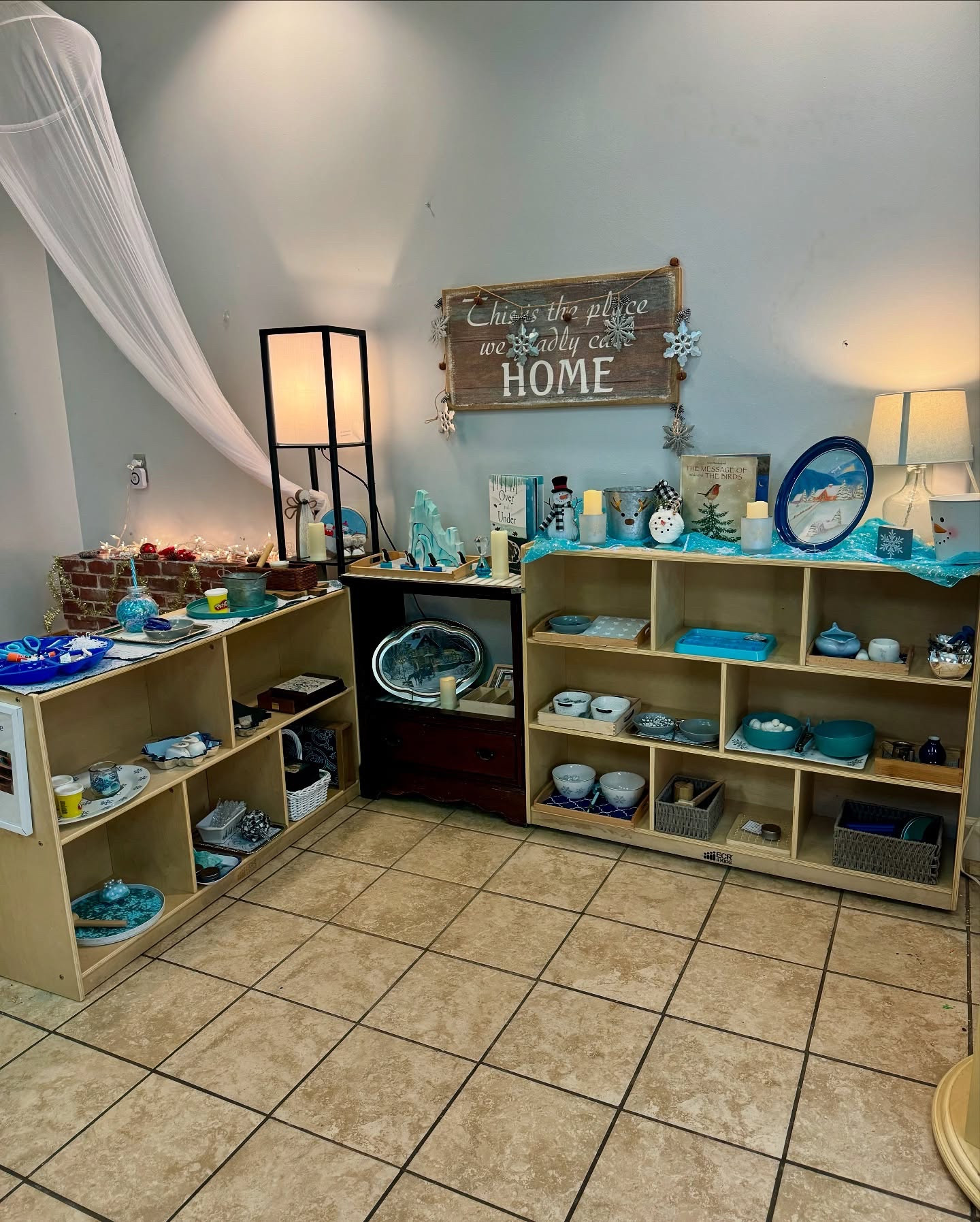 As we say goodbye to Christmas, our Montessori classroom transforms into a winter wonderland, full of hands-on opportunities to explore the magic of the season through practical life! In Montessori, practical life activities are the foundation for developing independence, coordination, focus, and a sense of responsibility through purposeful, real-world tasks.

This month, our shelf rotation features winter-themed activities like shoveling snowflakes, transferring hats with mitten tongs, spooning ice, weaving icicles, sorting snowflakes, and building a snowman. These activities strengthen fine motor skills, hand-eye coordination, and problem-solving, while also introducing concepts like sequencing, classification, and patience—all essential for early learning success.

Practical life is where Montessori magic begins, offering children the chance to grow in confidence through hands-on learning. How do you bring winter into your classroom? ❄️⛄

#montessori #montessorishelf #toyrotation #preschoolteacher #montessorimom #montessoriathome

#LTKKids #LTKFamily #LTKSeasonal