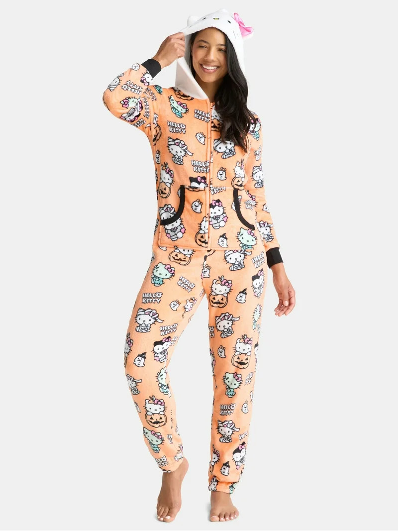 Hello Kitty Women's Graphic Union Suit, Sizes XS-3X | Walmart (US)