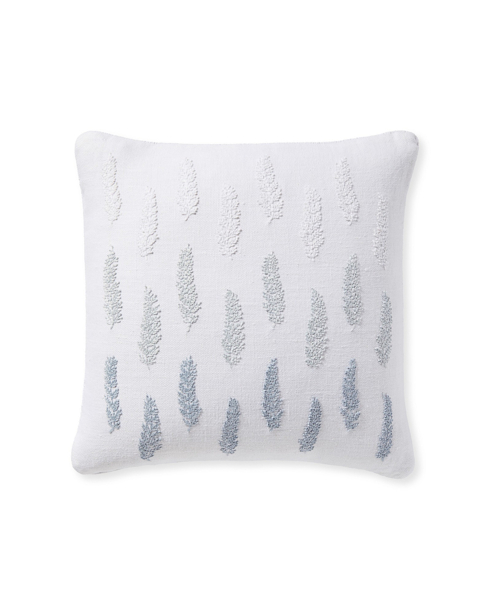 Embroidered Leaf Pillow Cover | Serena and Lily