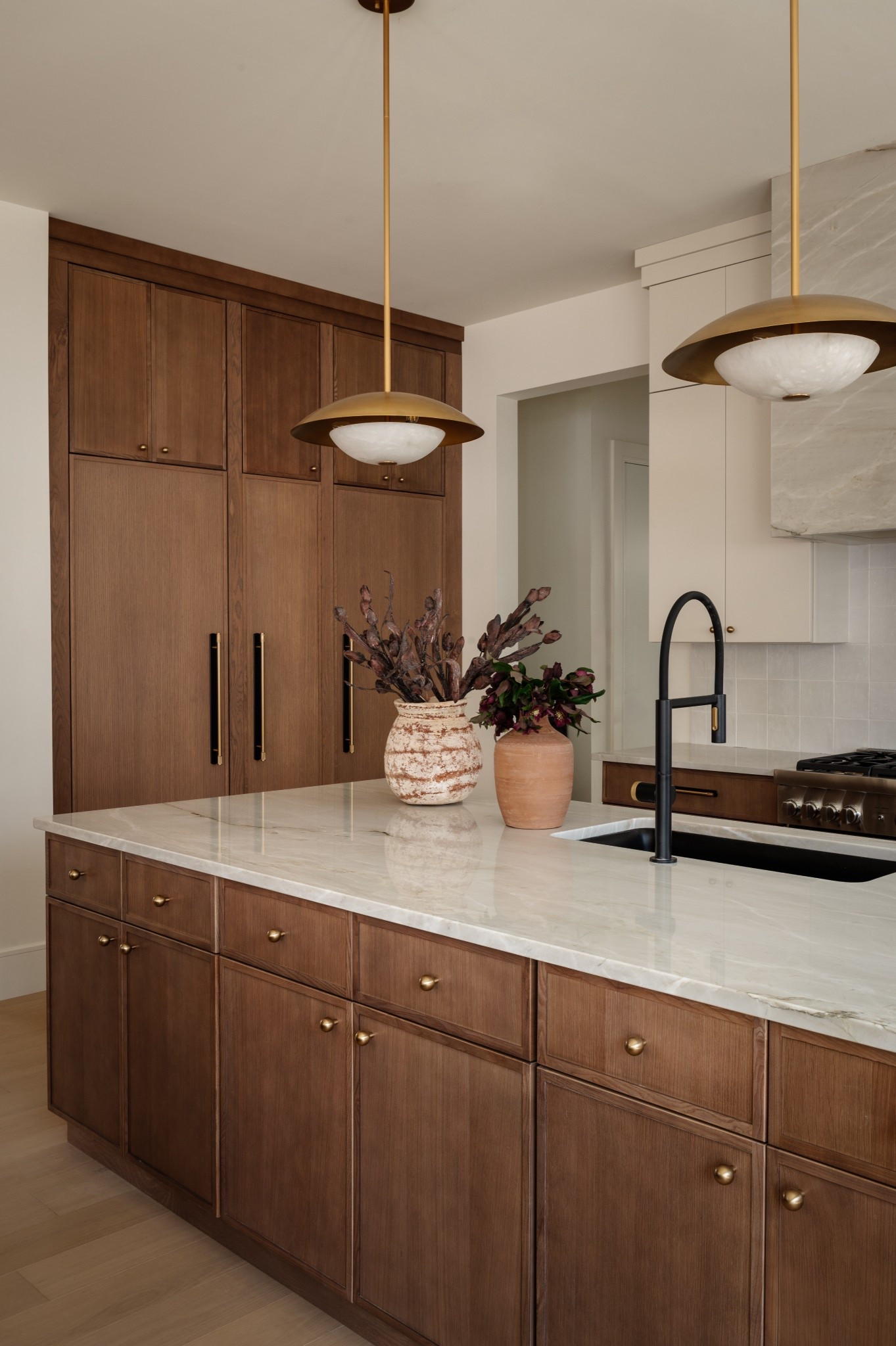 Alabaster lighting will always be a fav for me! Sharing details on these gorgeous kitchen pendants from a project we completed last year ✨ ￼

#newbuild #kitchenrenovation #pendantlighting #lightinginspo

#LTKHome