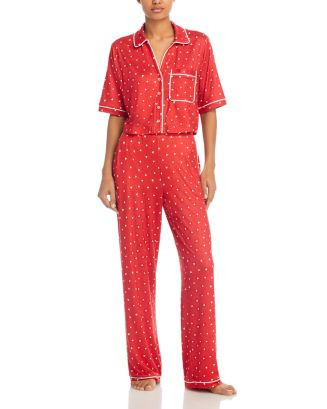 Boxy Shirt & Wide Leg Pajama Set - 100% Exclusive | Bloomingdale's (US)