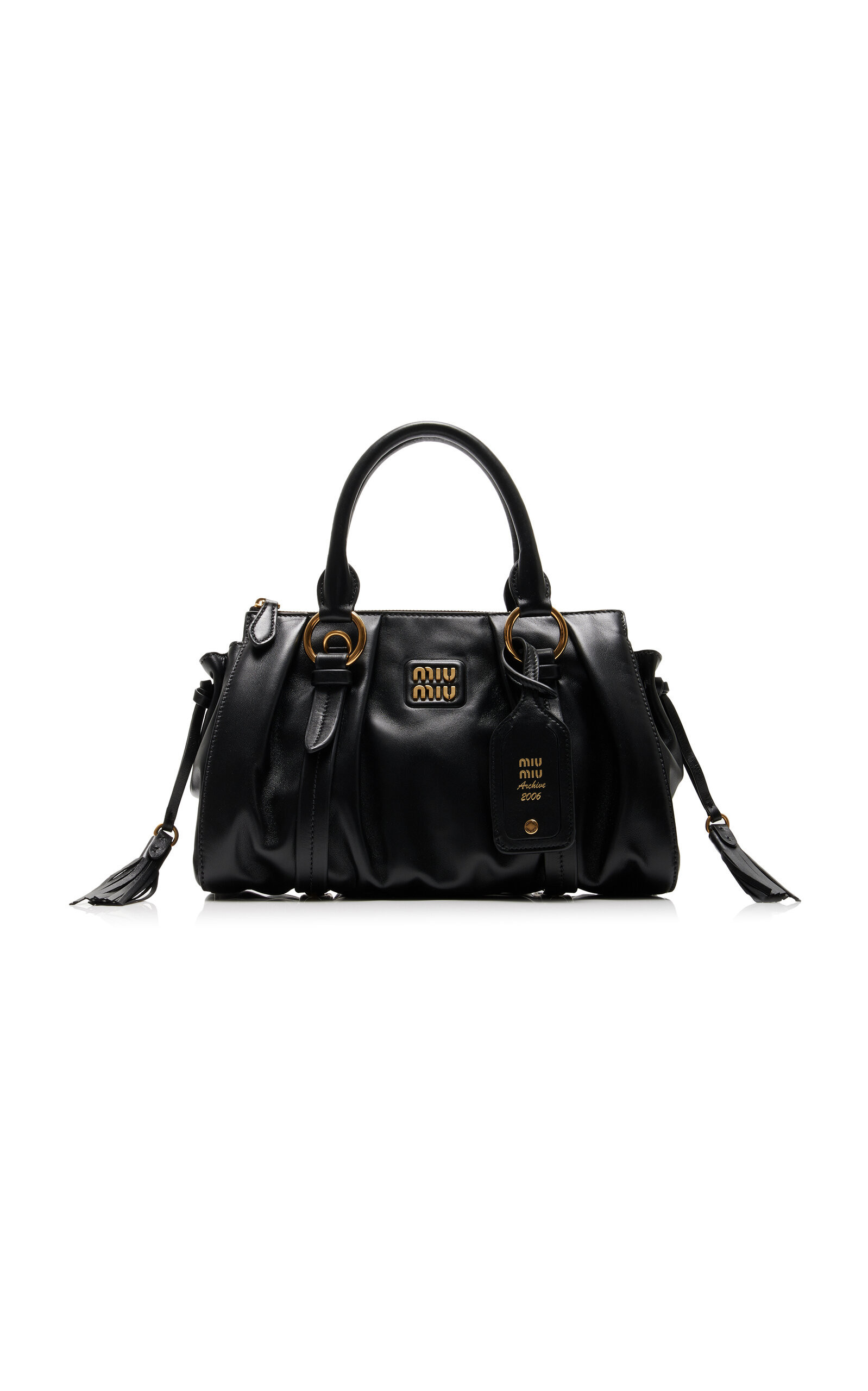 Miu Miu - 2006 Leather Bag - Black - OS - Moda Operandi | Moda Operandi (Global)