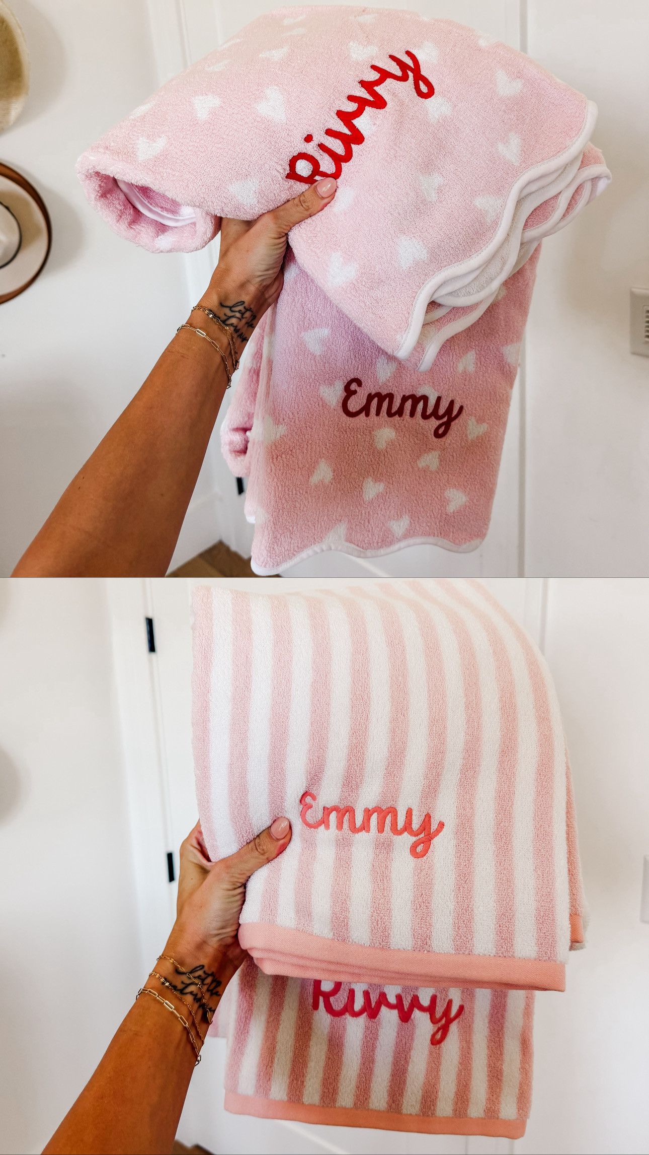 The cutest custom towels! 💕 

 #LTKHome #LTKBaby #LTKKids