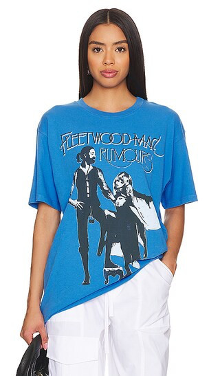 DAYDREAMER Fleetwood Mac Rumors Tee in Blue. - size M | Revolve Clothing (Global)