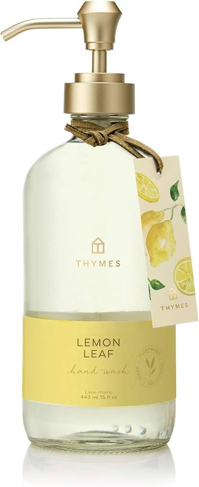 Thymes Hand Wash - 15 Fl Oz - Lemon Leaf | Amazon (US)