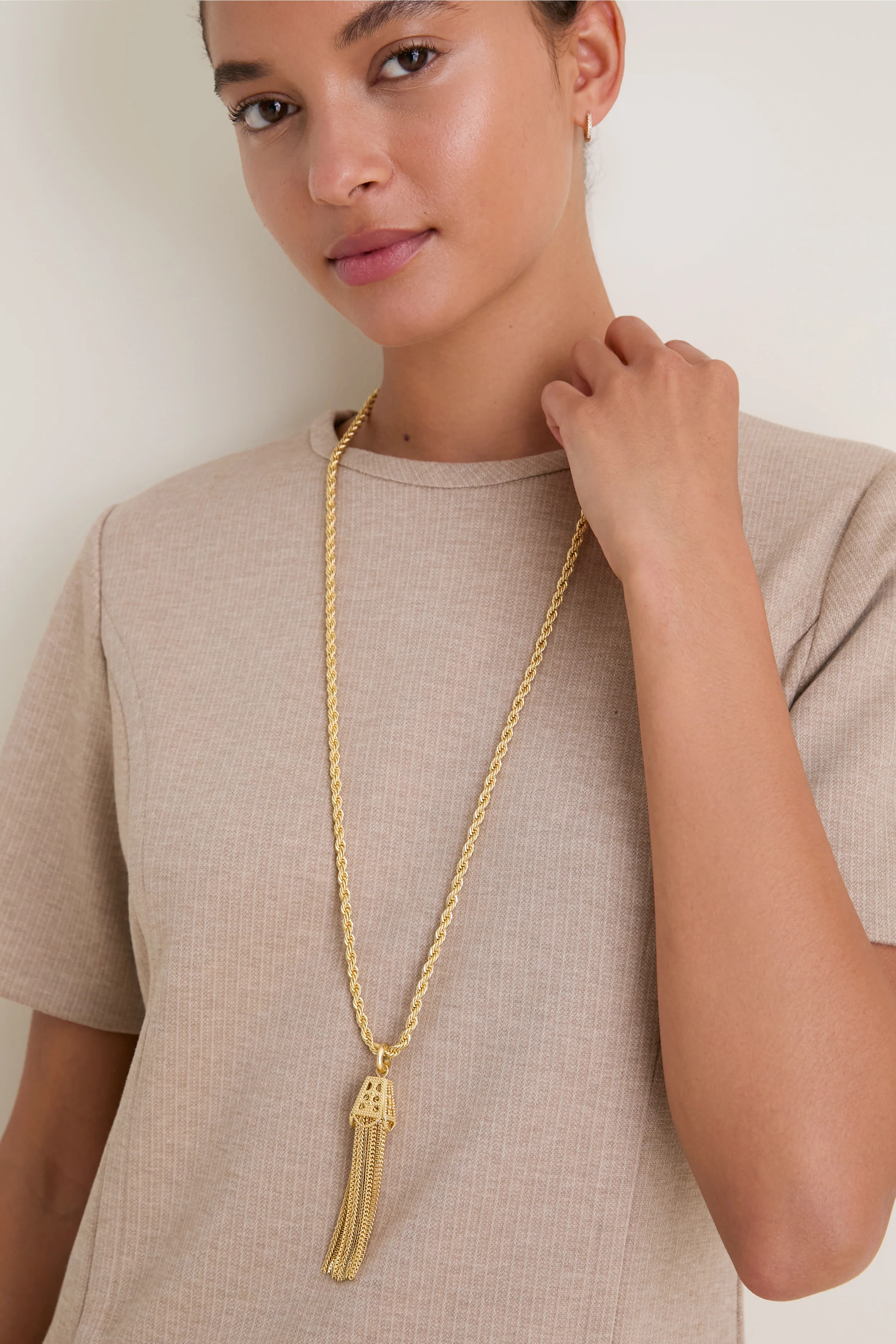 Gold Trellis Necklace | Tuckernuck (US)