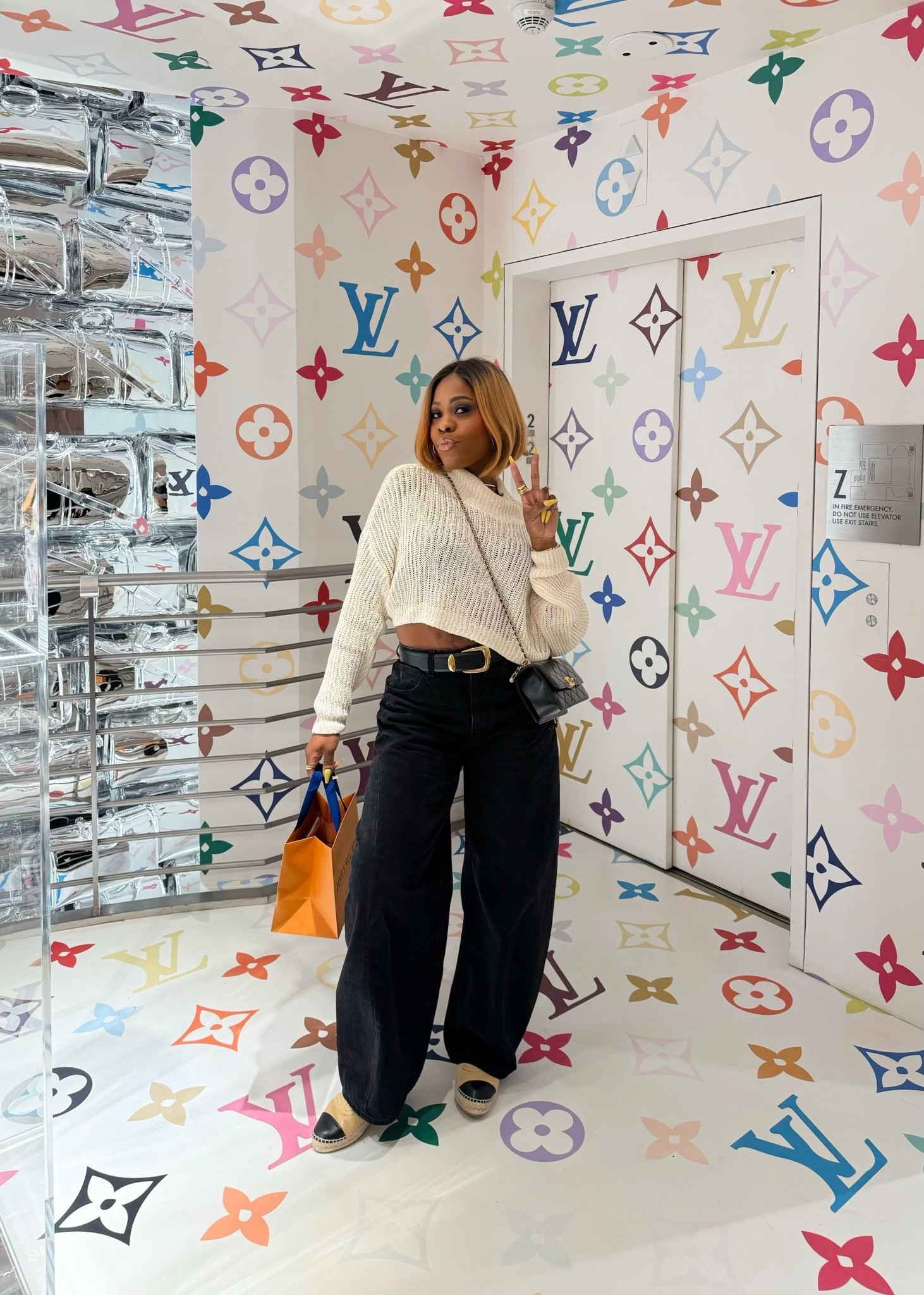 We did a like shopping at Louis Vuitton before we headed over to the cafe for dinner and it was amazing! Love the food 

#LTKdayinmylife #LTKMidsize #LTKootd