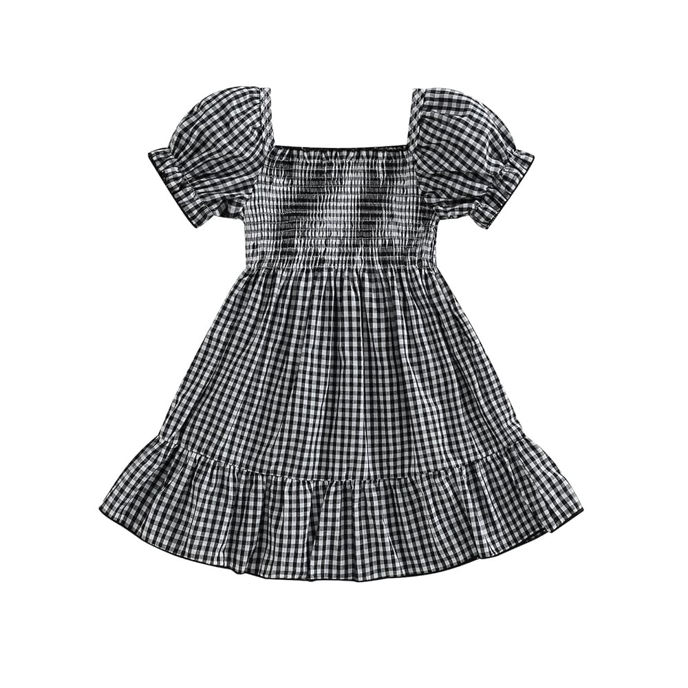 MERSARIPHY Toddler Baby Girl Dress Cotton Linen Baby Dress Sleeveless Sundress Girls Summer Cloth... | Amazon (US)
