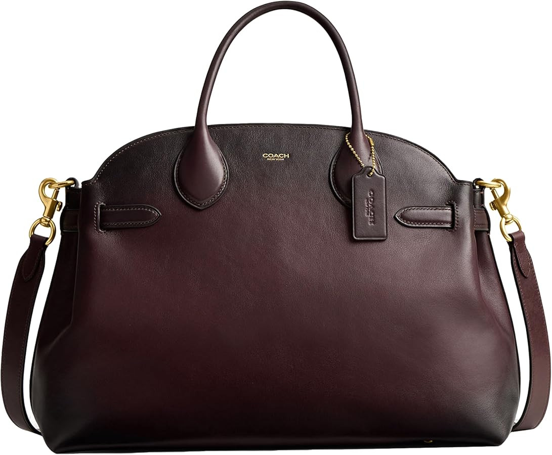 COACH Women's Suede Soft Empire Carryall 40 Tote | Amazon (US)