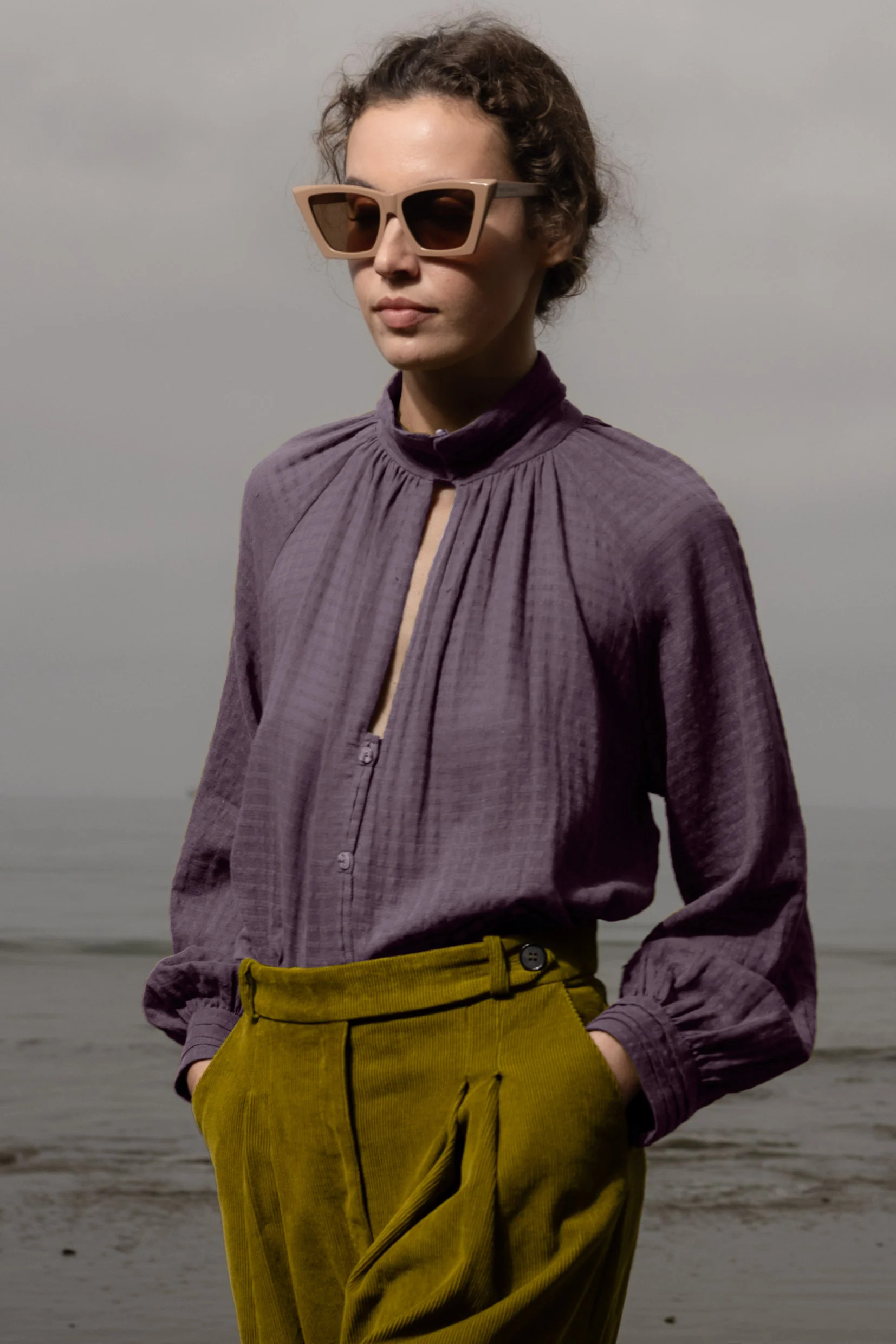 Stallion Top - Lavender | Heidi Merrick