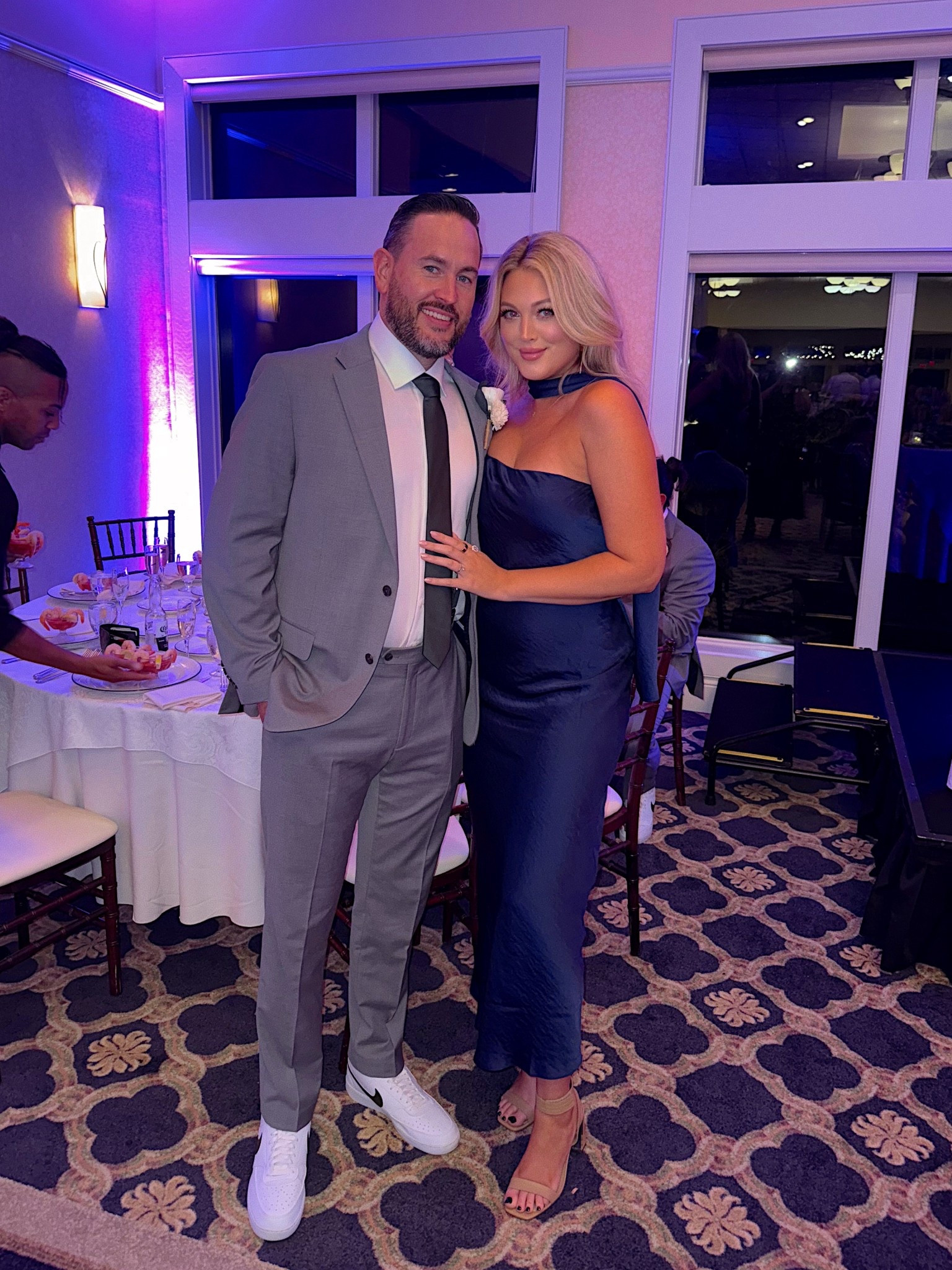 Wedding guest dress, wedding outfit, wedding style, fall style, fall wedding dress, navy blue dress, fall find, party guest, party dress 

#LTKParties #LTKWedding #LTKSaleAlert