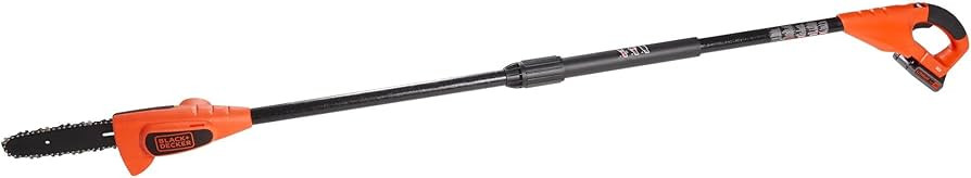 BLACK+DECKER 20V Max Pole Saw for Tree Trimming, Lightweight, Rechargeable Cordless, Extension up... | Amazon (US)
