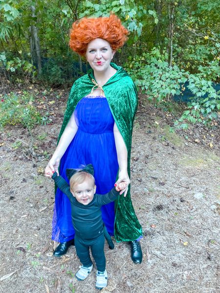 Winifred and Thackery Mom and Baby Halloween costume idea in honor of Hocus Pocus 2 premiering tomorrow! 

#LTKSeasonal #LTKfamily #LTKHalloween