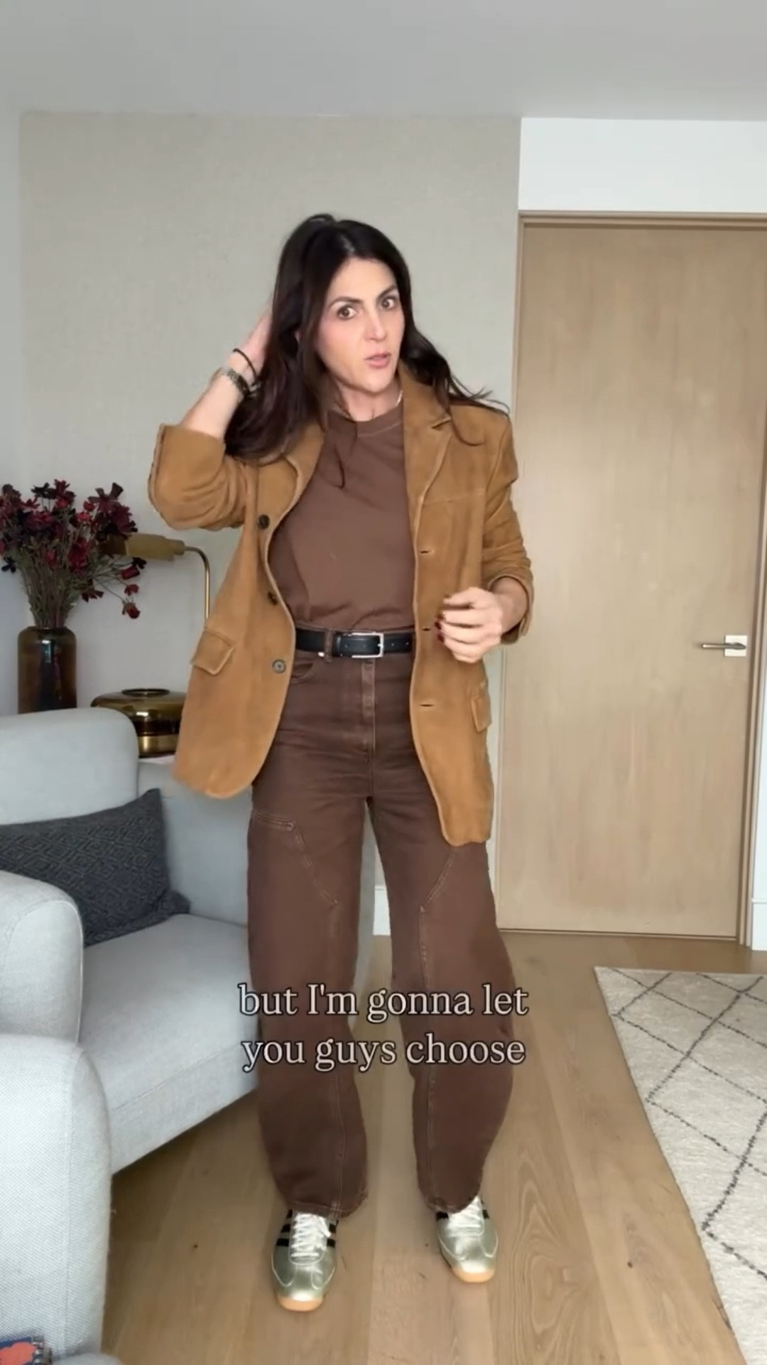 1,2 or 3?🤌🏻🍫

#BrownOnBrown #CasualChic #OOTD #WhichOne #neutraltones