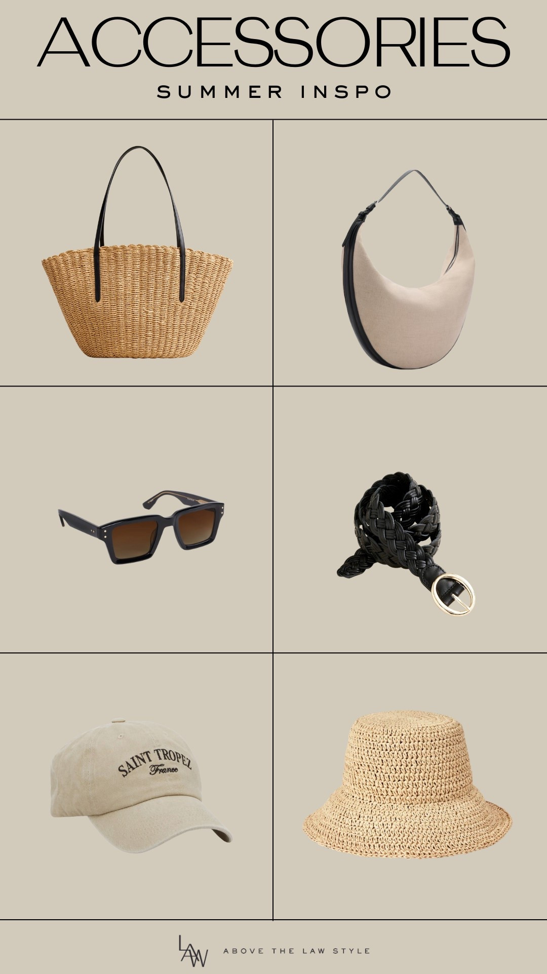 Summer Capsule Accessory Ideas

#LTKFindsUnder50 #LTKFindsUnder100 #LTKStyleTip