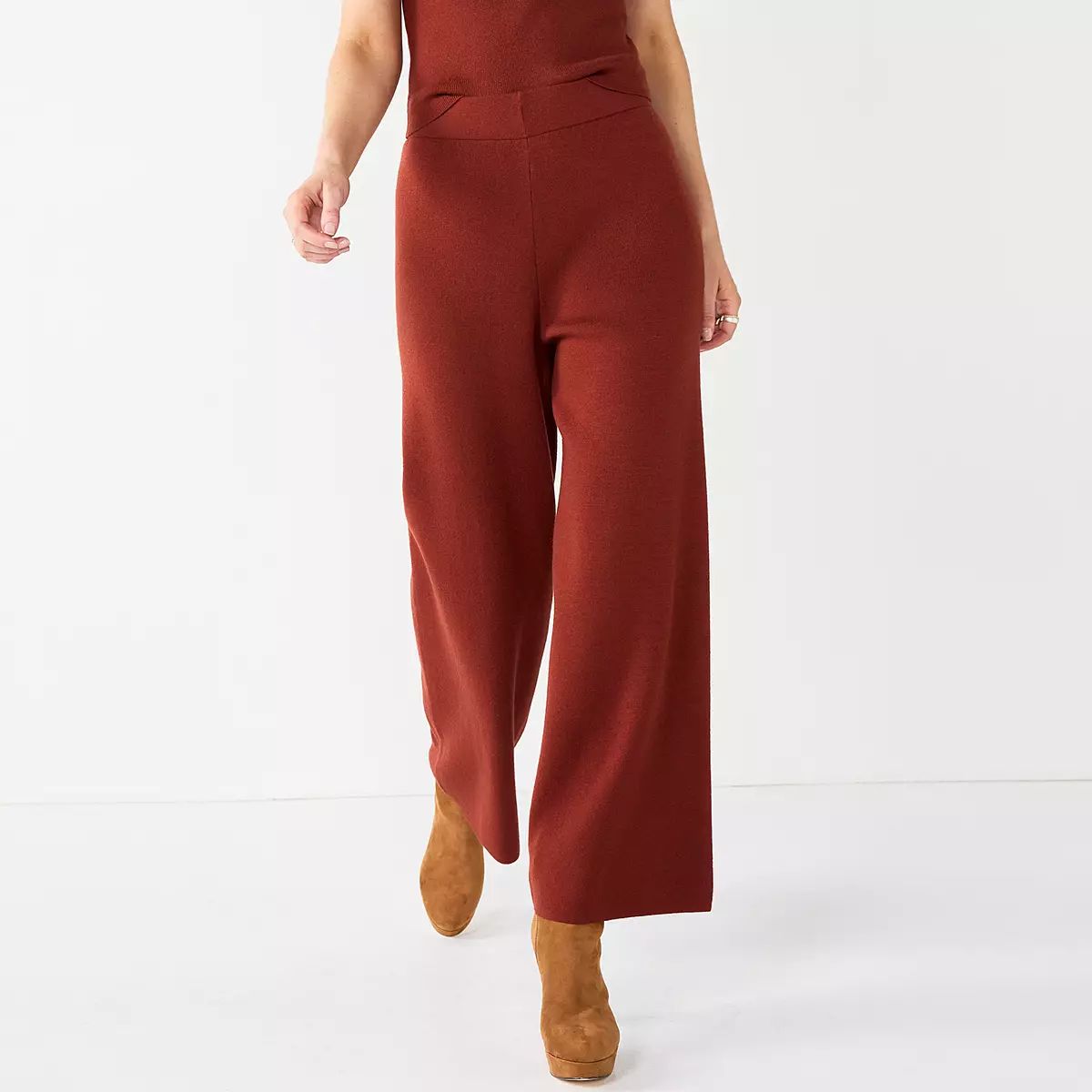 Women's Nine West Wide-Leg Sweater Pants | Kohl's