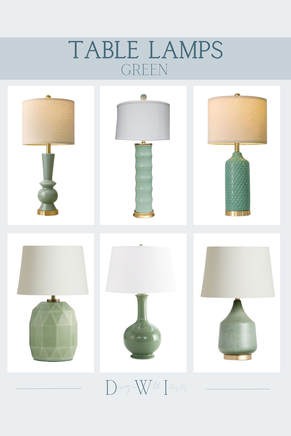 Bring a breath of fresh air into your home with green table lamps that blend timeless elegance and modern charm. From soft sage tones to deep emerald hues, these lamps add a grounded, natural touch to your living spaces — perfect for creating a calm, curated interior. Whether styled in an entryway, bedroom, or living room, these green beauties make a statement in every setting.

Shop the post to explore more designer-inspired lighting finds.

#tablelamps #greenhomedecor #ltkhome #shopltk #ltkdecor #interiordesigninspo #moderntraditional #interiorstyling #homedecorideas #lightingdesign #coastaldecor #beautifulhomes #homestylingideas #homeinteriorstyle #decortrends #interiorstyleguide #homeinspo #lightinglove #moodboarddesign #designwithintegrity #homedesignideas #homeaccessories #shopthepost #homeaccents #lightinginspo 

 #LTKHome
