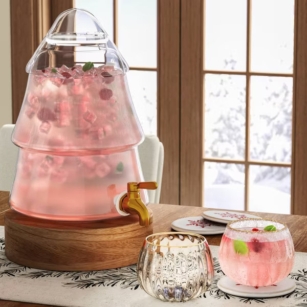 1.49gal Beverage Dispenser - Threshold™: Clear, BPA-Free, Cold Drinks, Hand Wash, 12.13" Height... | Target