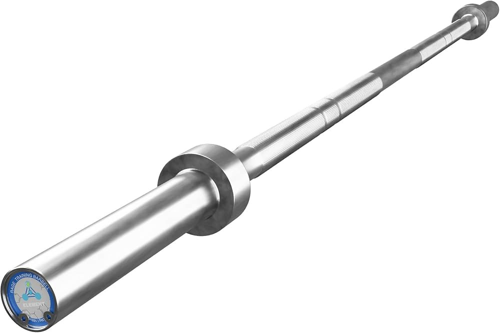 Olympic Training Barbell (6FT) (15 Pound Weight) (300 LBS Capacity), Home Gym Fitness Equipment, ... | Amazon (US)