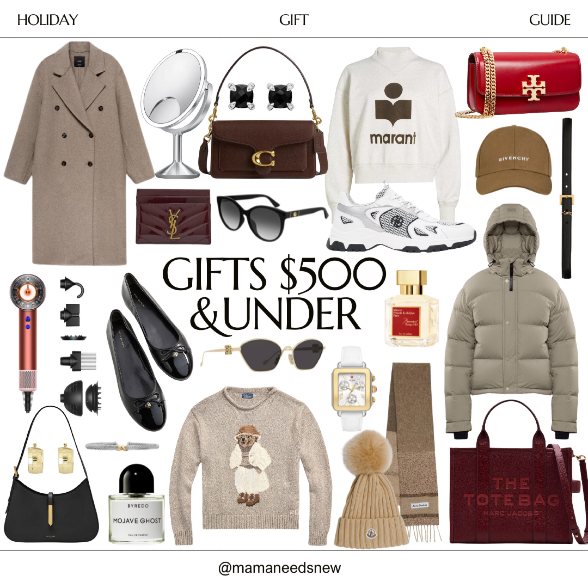 A holiday gift guide for her $500 and under 🎁

#LTKGiftGuide #LTKHoliday #LTKSaleAlert
