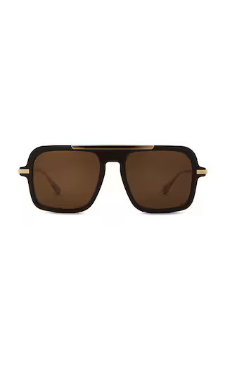 The Retro Sunglasses in Brown | Revolve Clothing (Global)