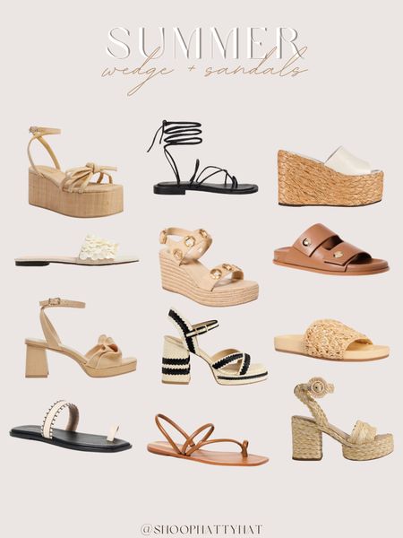 Summer sandals + wedges roundup !!! 

Summer sandals - summer wedges - chic sandals - summer fashion - favorite sandals - vacation shoes 

#LTKShoeCrush #LTKSeasonal #LTKStyleTip