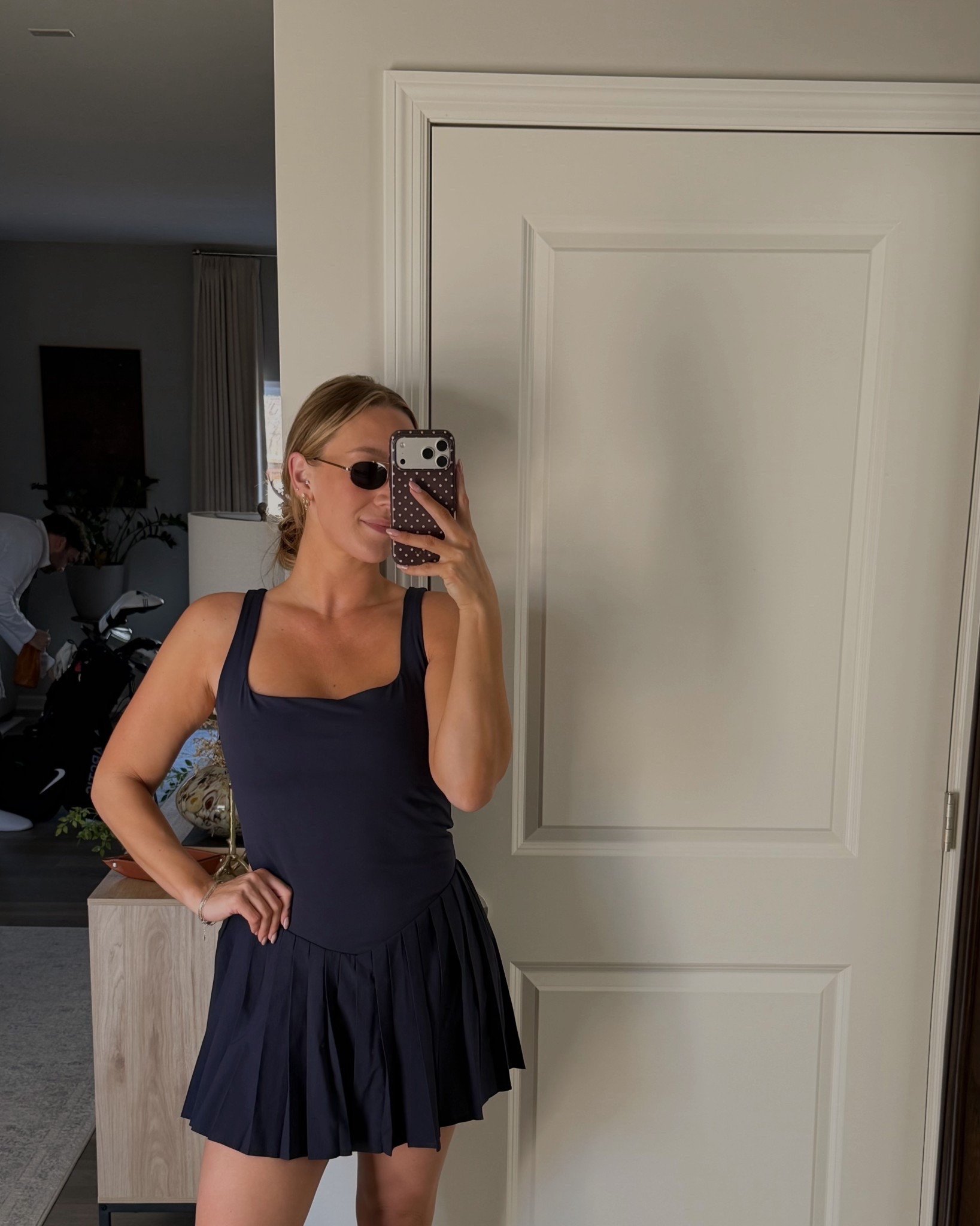 Spring and summer golf/outdoor/pickleball outfit #athleticdress #golfdress #amazonfinds #activewear #amazondress #ootd

#LTKootd #LTKActive