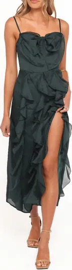 Adelyn Ruffle Midi Dress | Nordstrom