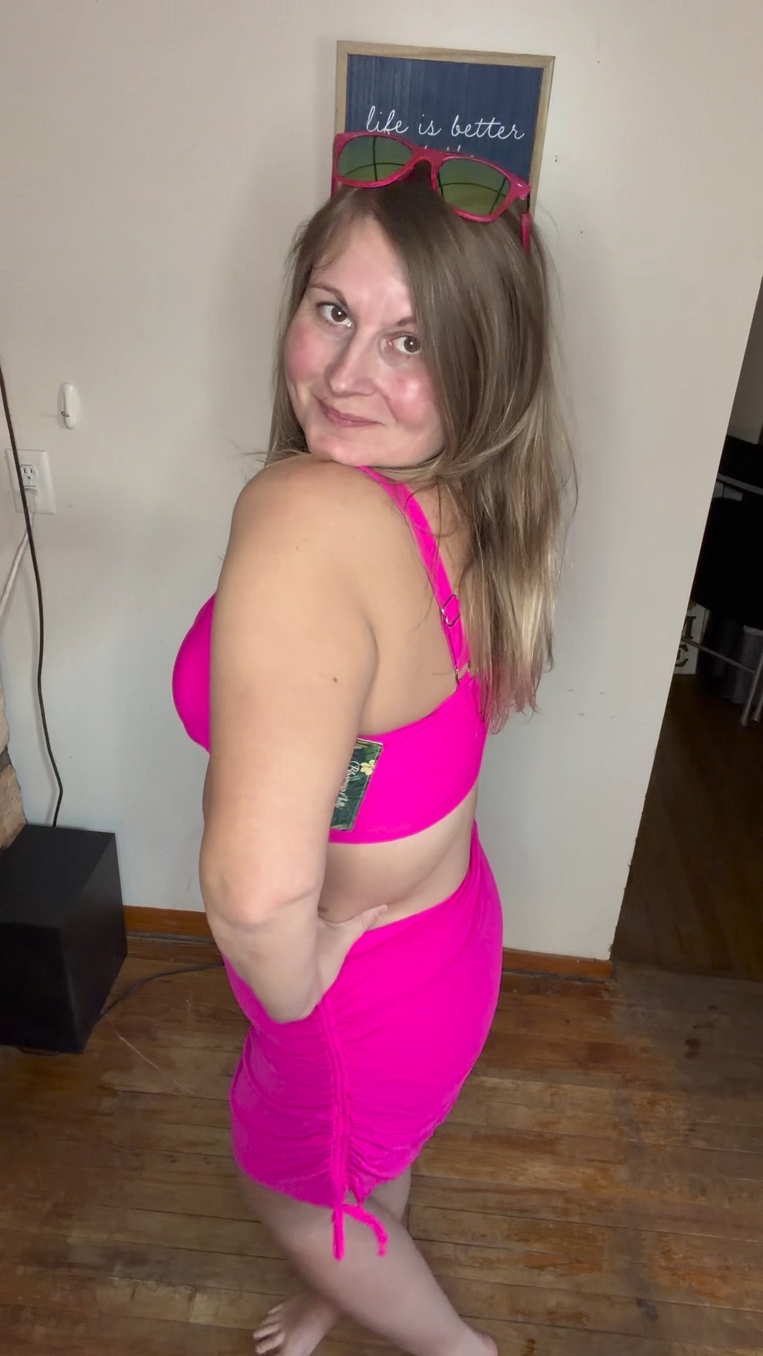 Wearing what makes me feel good… and this is one of them 💗
Size: XL 5’ 5” 1801bs 

#LTKootd #LTKMidsize #LTKmomlife