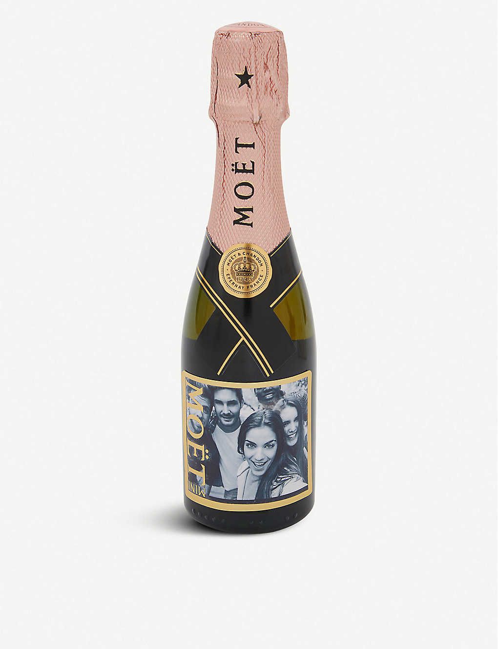 Personalised Impérial Rosé NV Champagne 200ml | Selfridges