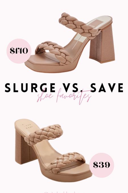 Splurge vs save spring shoes. Love these! 

#LTKSeasonal #LTKshoecrush #LTKunder50